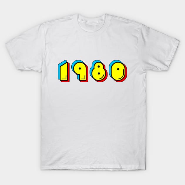 1980 Arcade (variant) T-Shirt by GloopTrekker